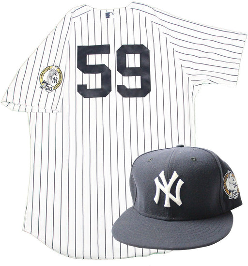 Rob Thomson Uniform - NY Yankees 2015 Game Used #59 Jersey and Hat w/ Posada Retirement Patch (8/22/2015)