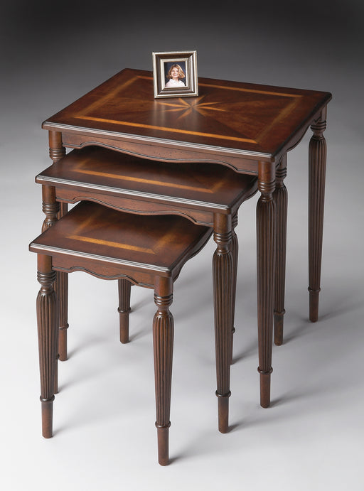 BUTLER 3021024 NEST OF TABLES - Plantation Cherry