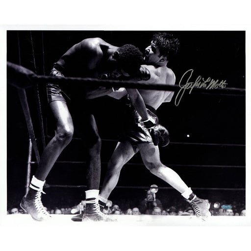 Jake LaMotta vs. Jackie Wilson Uppercut to the Body Horizontal 16x20 Photo