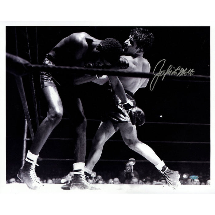 Jake LaMotta vs. Jackie Wilson Uppercut to the Body Horizontal 16x20 Photo
