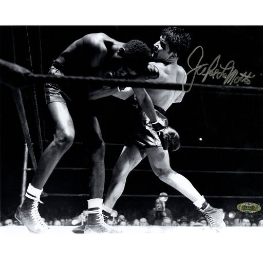 Jake LaMotta vs. Jackie Wilson Uppercut to the Body Horizontal 8x10 Photo