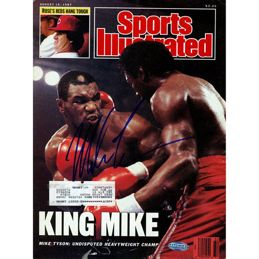 Mike Tyson Signed 8101987 Sports Illustrated Magazine