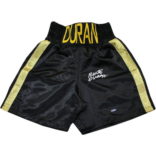 Roberto Duran Signed Boxing Trunks