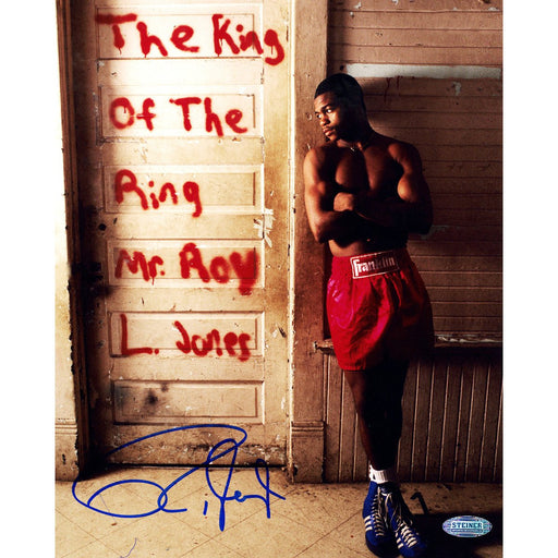 Roy Jones Jr. Signed The King Of The Ring 8x10 Vertical Photo