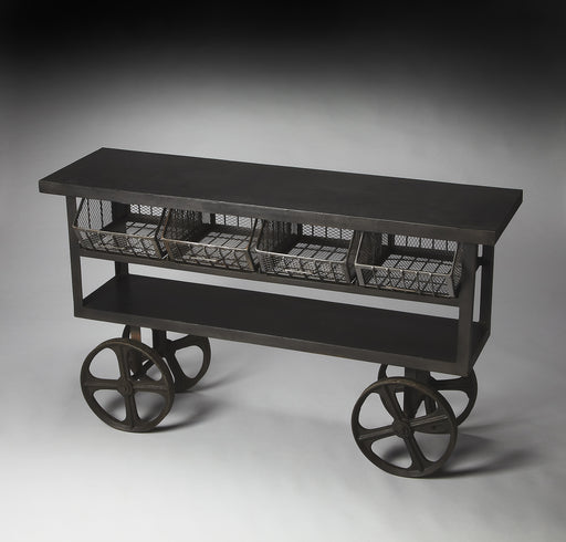 BUTLER 3116025 TROLLEY BUFFET - Industrial Chic