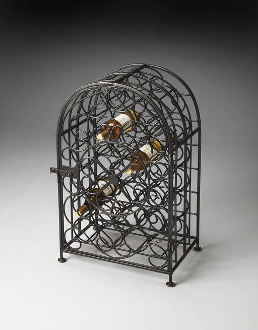 BUTLER 3119025 WINE RACK - Industrial Chic