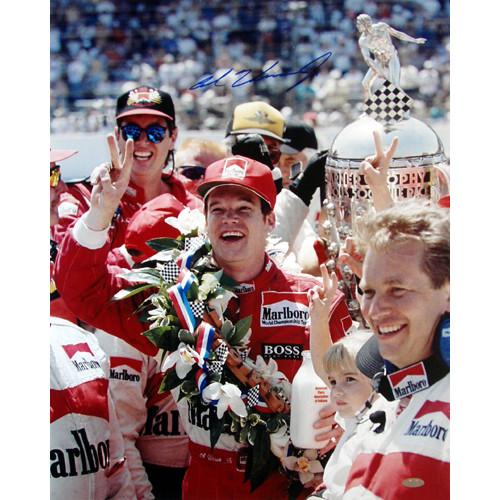 Al er Jr Celebration at Indy 16X20 Photo