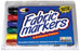 Fabric Marker Brush Tip 6/Pkg-Primary