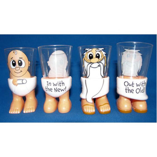 New Year - Character Shot Glasses