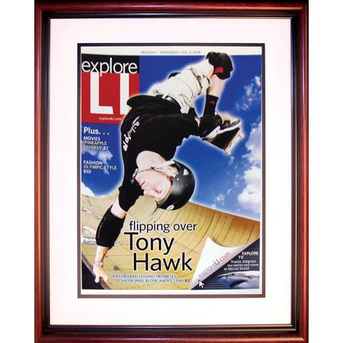 Tony Hawk Framed Newsday 16x20 Print