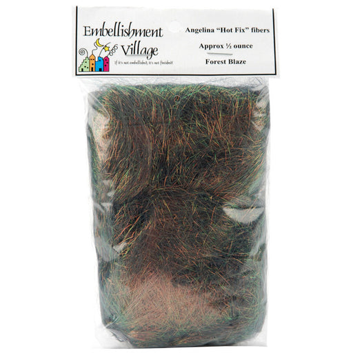 Angelina Straight Cut Fibers 1/2 Ounce-Forest Blaz