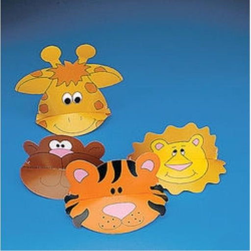 Cardboard Zoo Animal Visors