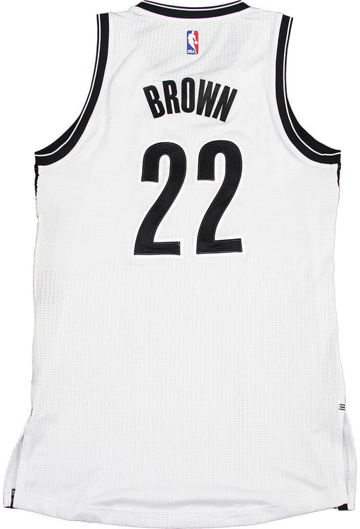 Markel Brown 2014-2015 Brooklyn Nets Game Used White Jersey 3/29 - 4/15 (L) BKN00930