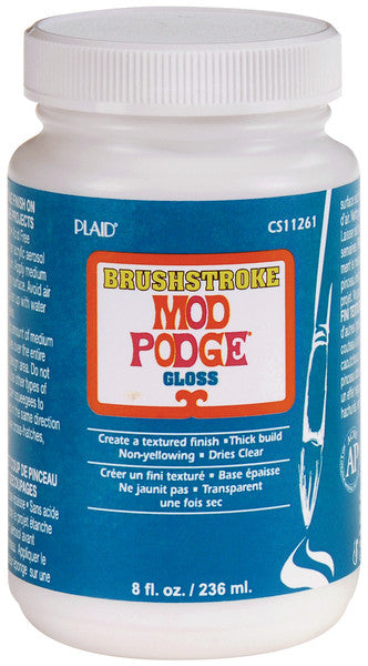 Mod Podge Gloss Brushstroke - 8 oz.