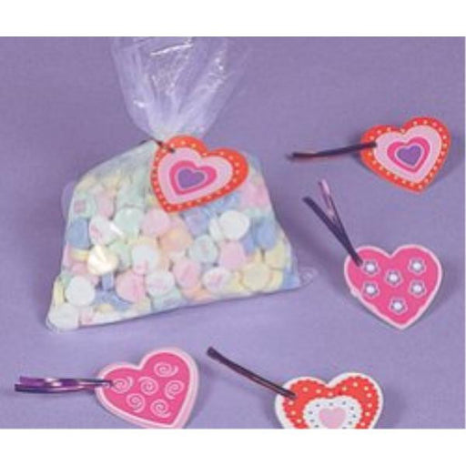 Heart Shaped Party Favor Tags