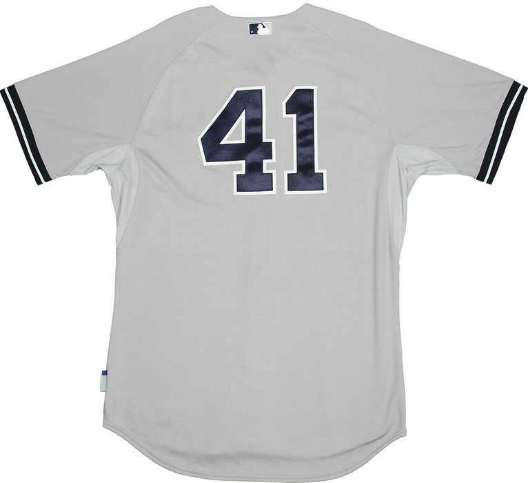 David Phelps Jersey - NY Yankees 2014 Season Game Used #41 Grey Jersey (0000004719)(9/17/2014)(HZ310099)