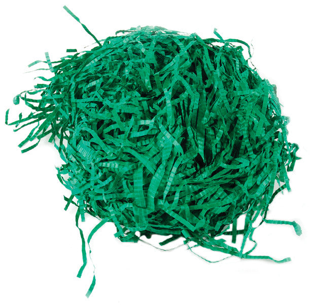 Krinkled Shred 2 oz. Solids - Emerald Green