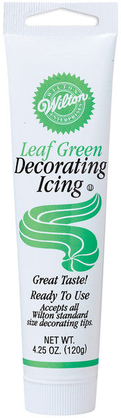 Decorating Icing Leaf Green - 4.25 oz.