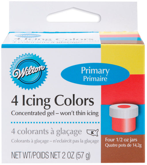 Icing Colors Primary - 2 oz.