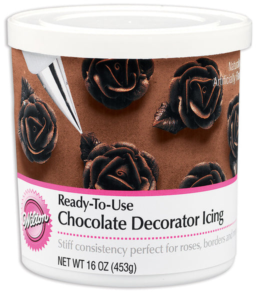 Ready-To-Use Decorator Chocolate Icing - 16 oz.