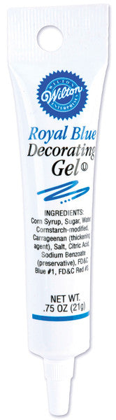 Royal Blue Decorating Gel - 0.75 oz.