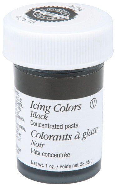 Icing Colors 1 oz. - Black