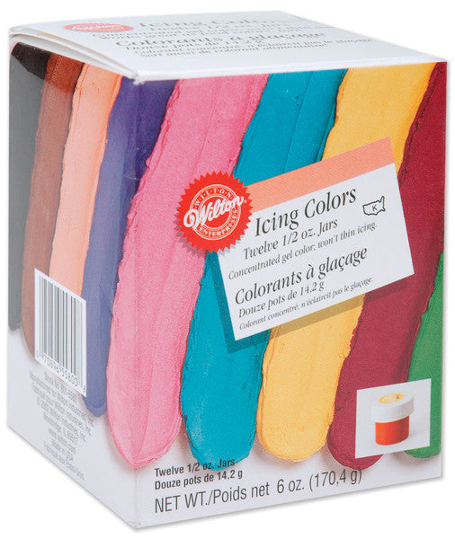 Icing Colors Assorted - 12 oz.