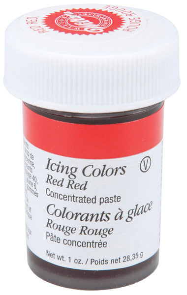 Icing Colors 1 oz. - Red Red