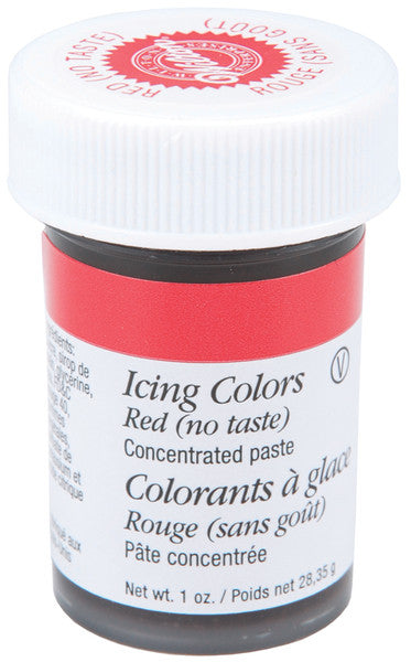 Icing Colors 1 oz. - Red (no Taste)