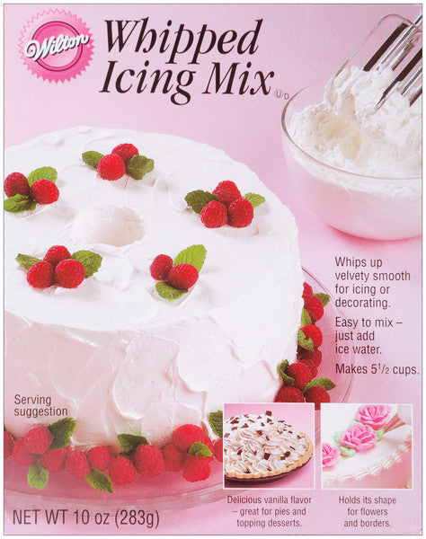 Whipped Icing Mix Vanilla - 10 oz.