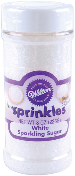 White Sugar Sprinkles - 3.25 oz.