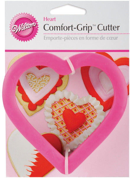 Comfort-Grip Cookie Cutter Heart - 4"