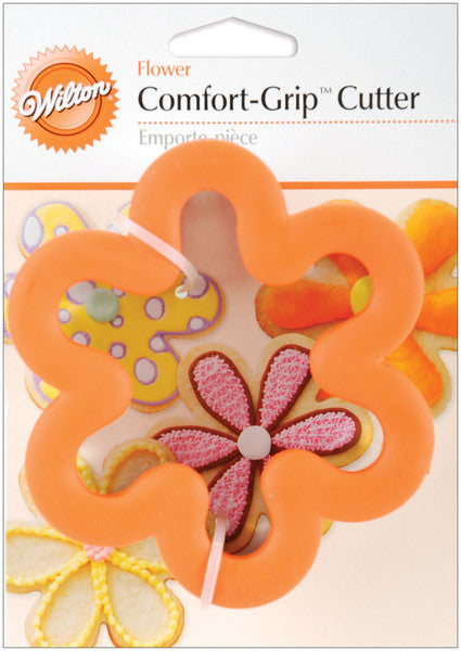 Comfort-Grip Cookie Cutter Flower - 4"