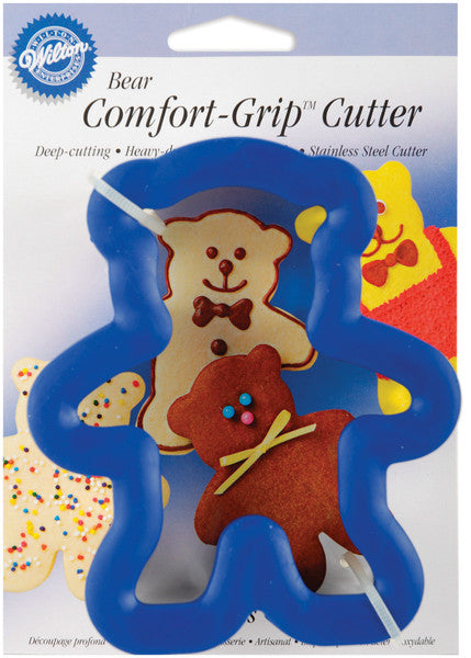 Comfort-Grip Cookie Cutter Bear - 4"