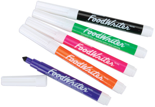 Food Writer Edible Color Markers Fine Tip Neon - 0.35 oz.