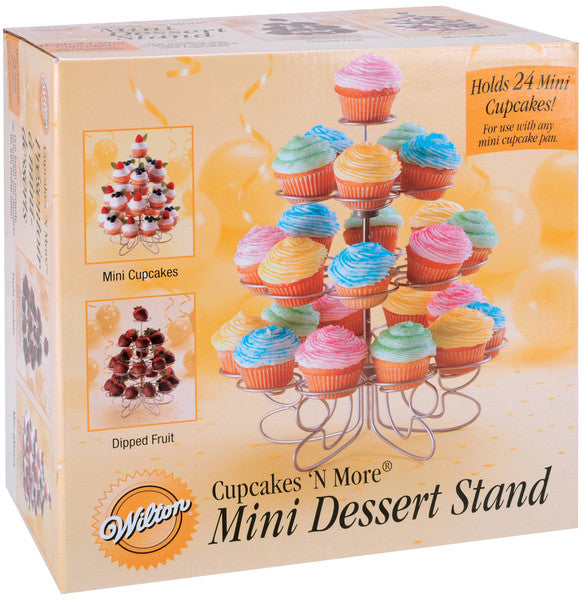 Cupcakes 'N More Mini Dessert Stand - 10.5" x 9"