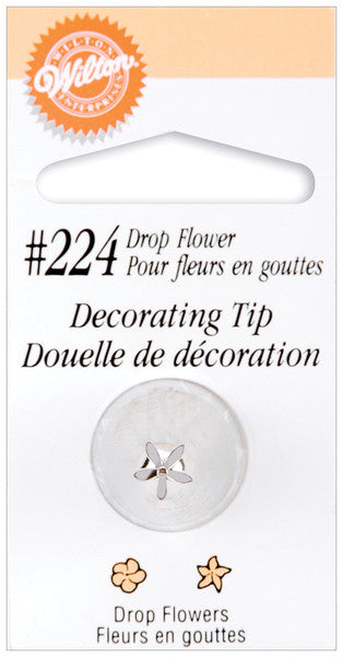 Decorating Tip #224 Drop Flower