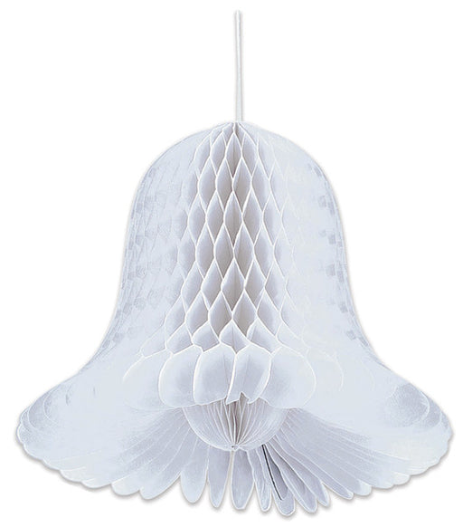 White Honeycomb Bells 2 Piece Set - 11"