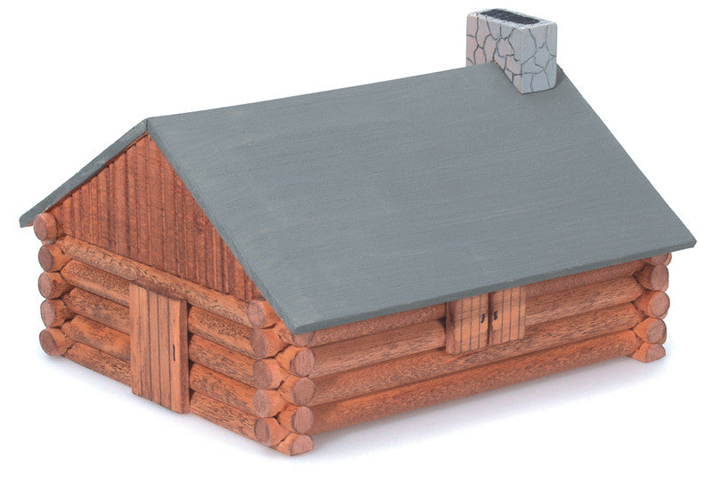 Wood Model Kit - Log Cabin