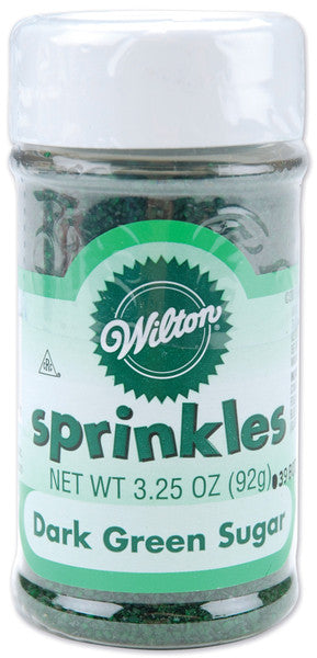 Green Sugar Sprinkles - 3.25 oz.