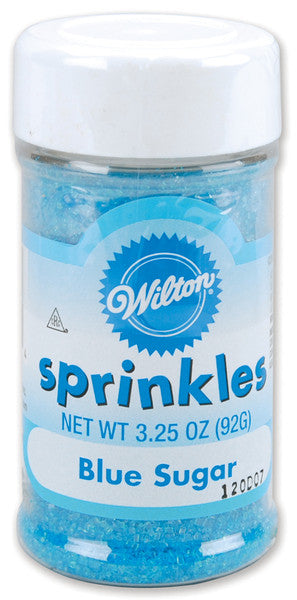 Blue Sugar Sprinkles - 3.25 oz.