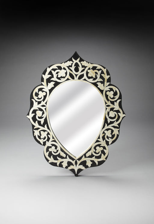 BUTLER 3483318 WALL MIRROR - Bone Inlay