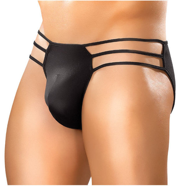 Male Power: Cage Brief- Sm/Med (Black)