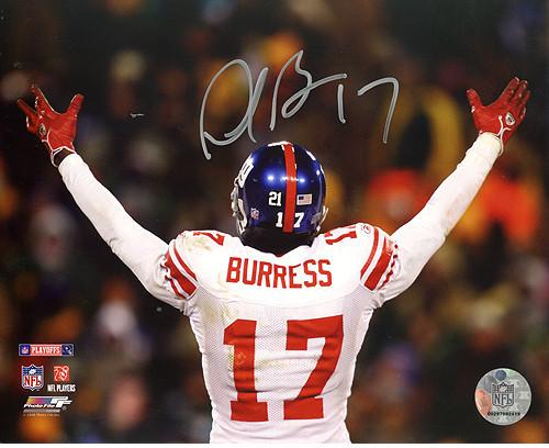 Plaxico Burress NFC Championship Game Celebration 8x10 Photo