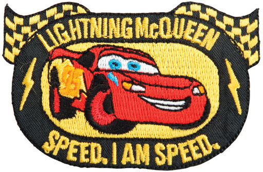 Disney Cars Iron-On Appliques-Lightning McQueen Em