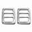 All Sales Taillight Covers - Pair Chrome