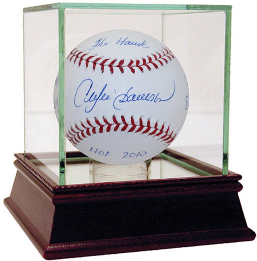 Andre Dawson Signed MLB Baseball w/ "77 NL ROY  87 NL MVP  The Hawk  8x GG  8x AS  HOF 2010" Inscriptions (MLB Auth)