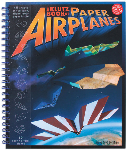 Paper Airplanes Book Kit