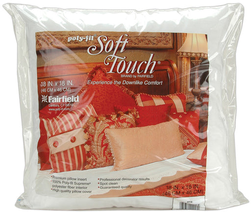 Soft Touch Down-like Pillowform 18"X18"-FOB: MI