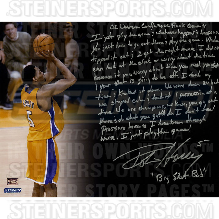 Robert Horry Signed 16x20 Story Photo